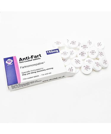 Anti Fart Joke Pill Box of Sweets - Xmas Gift Prank Birthday Card wrapper Unusual April Fools Secret Santa 40th 50th 60th 21st Rude Mens Ladies Him Her Boss - Buy Online on GoSupps.com