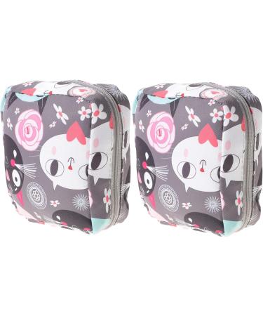 Lurrose 8 STK Aunts Towel Bag - High Capacity Cartoon Travel Carrier Bag for Women - Durable Polyester Organizer with Buttons - Buy Online on GoSupps.com
