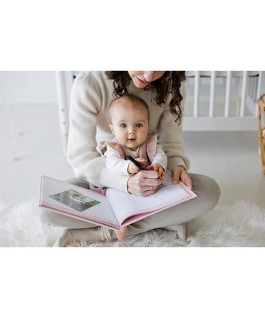Pearhead Hello Beautiful Baby Memory Book - Pink First 5 Years Keepsake with Photo Insert - Buy Online on GoSupps.com