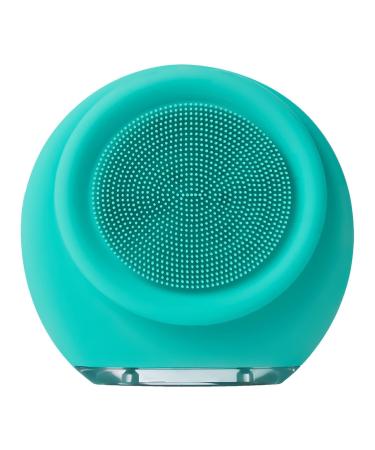 Arrovarp Facial Scrubber - Gentle Electric Face Exfoliator Scrubber Face Wash Brush - Silicone Face Wash Brush for Family Friends Birthdays Anniversaries Facial Cleansing Green