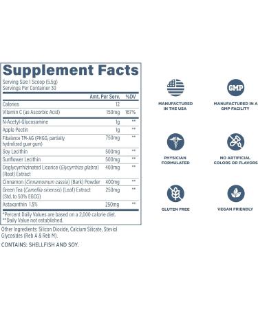 Revive MD Digestive Health Supplement GI Plus (30 Servings) - Supports Gut Health for Women & Men - Promotes Regularity & Bowel Function - Gut Health Supplements Powder for Gut Lining - Gluten-Free - Buy Online on GoSupps.com