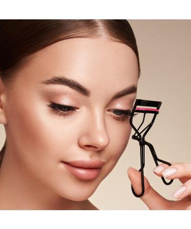 PROUSKY 30 Pieces Eyelash Curler Refills Black Pink Silicone Rubber Lash Curler Pads Replacement Makeup Tools for Universal Eyelash Curler with a Clear Storage Box Fits All Eye Shapes colorful - Buy Online on GoSupps.com