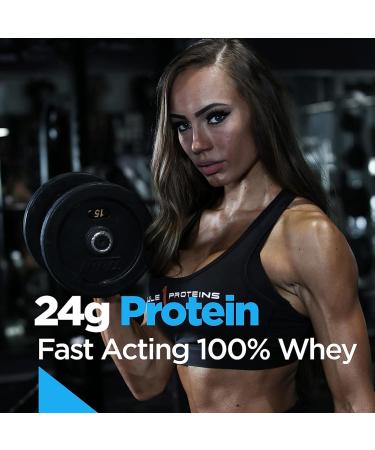 Rule 1 Whey Blend | 100% Whey Protein From Whey Concentrates Isolates & Hydrolysates | 24 Grams Protein 5 Grams BCAAs & 4 Grams Glutamine Per Serving (2LB Mint Chocolate Chip) Mint Chocolate Chip 2LB - Buy Online on GoSupps.com