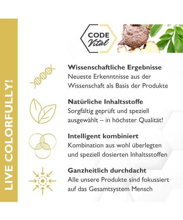 Code Vital Glucomannan Drink - High Saturation Fiber with Prebiotics | 50 Portions | Made in Austria | Best for Gut Health - Buy Online on GoSupps.com