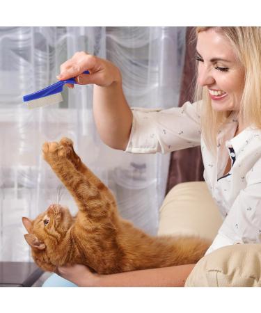 Newofview 6-Piece Cat & Dog Flea Comb Set | Professional Lice & Dandruff Removal Pet Care Tools - Buy Online on GoSupps.com