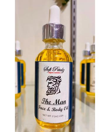 Soft Petalz Man Oil - Premium Grooming Oil for Men | International Shipping Available - Buy Online on GoSupps.com
