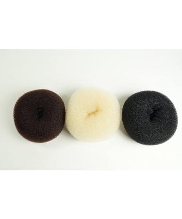 Wig Me Up RH-046 XL Dutt Pillow - 15x7 cm Brown Hair Styling Ring for Volume & Updos (1 Pack) - Buy Online on GoSupps.com