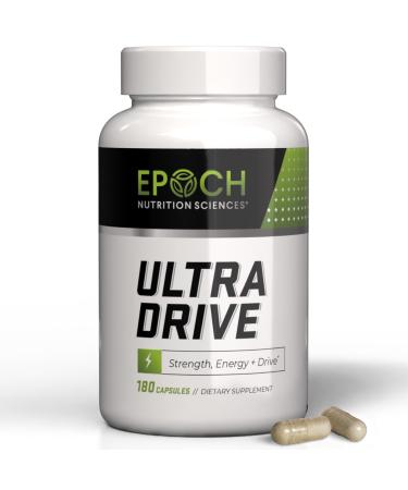 Epoch Nutrition | Ultra Drive Advanced Performance Formula | Supports Energy Endurance and Healthy Circulation | with Tongkat Ali Icariin & Nitric Oxide Support