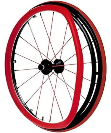 Wheelchair Push Rim Covers 22in/24in Wheelchair Silicone Hand Push Cover 1 Pair Non-Slip Sports Wheelchair Cover Protective Sleeve Accessories - Buy Online on GoSupps.com