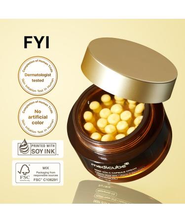 Medicube Deep Vitamin C Golden Capsule Face Moisturizer - Anti-Aging Liposome Gel for Radiant Hydrated Skin - Korean Skincare 1.94 oz - International Shipping Available - Buy Online on GoSupps.com
