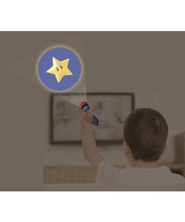 Lexibook Super Mario Brothers Nintendo Flashlight & Projector with 3 Discs - Children's Toy Blue/Red - Buy Online on GoSupps.com