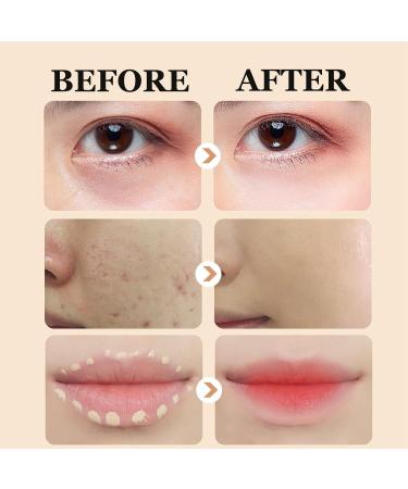 Full Coverage Cream Concealer Palette - 3 Color Makeup Contour Stick for Face Brightening & Shading - Buy Online on GoSupps.com