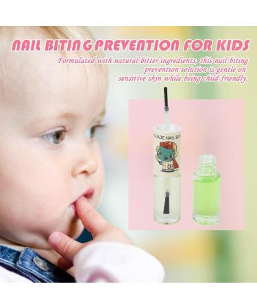  Duroecsain Anti-nail-biting nail polish - 10 ml - Effective way to stop nail biting and thumb sucking - Anti-nail-biting nail polish for children and adults - Buy Online on GoSupps.com