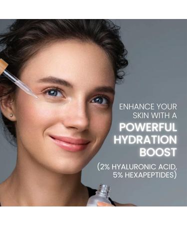 Premium Korean Anti-Aging Serum | Hydrating Anti-Wrinkle Dark Spot Reducer | Hyaluronic Acid Niacinamide Vitamin C | Vegan & Cruelty-Free - 1.69 fl oz - Buy Online on GoSupps.com