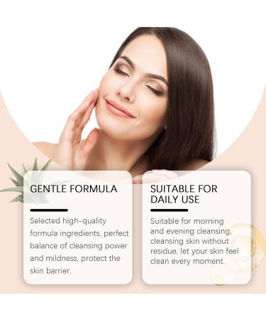Purifying Exfoliating Gel for Face and Body - Gentle Daily Facial Exfoliator Cleans Dirt Oil Sweat - Oil Free Moisturizing Cleansing Gel for All Skin Types 1.76oz (3) - Buy Online on GoSupps.com