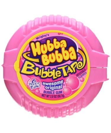 Hubba Bubba Tape Original 56.7 g (Pack of 3) Delicious And Tasty Share With Family And Friends