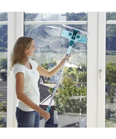 Window Squeegee - Squeegee for Window Cleaning | Adjustable Extension Pole U Bracket Window Scrubber | Telescopic Window Cleaner Window Wiper Washing Equipment - Buy Online on GoSupps.com