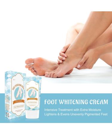Foot Moisturiser - Exfoliating Foot Cream For Cracked Heels And Dry Skin Rapid Revive Overnight Moisturising Cream for Dry Hard and Rough Skin on the Feet - Buy Online on GoSupps.com