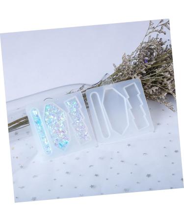NUOBESTY 69 Pcs Hairpin Epoxy Mold Silicone Molds Clear Hair Clips Diy Silicone Mold Crystal Epoxy Headgear As Shownx3pcs 8.5X0.5cmx3pcs - Buy Online on GoSupps.com