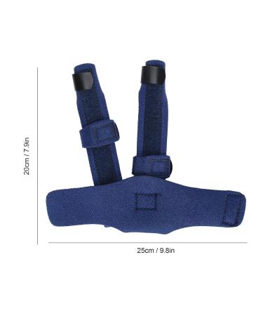 YUYTE Two Fingers Splint - Adjustable Support Brace for Broken Fingers Injuries Arthritis & Pain Relief | International Shipping - Buy Online on GoSupps.com