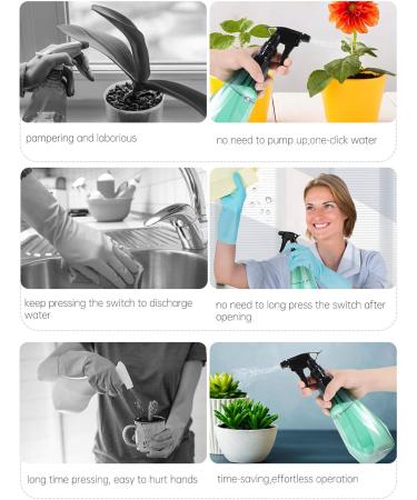 Beaupretty 2pcs Multipurpose Water Spray Bottles - Refillable Mist Sprayer for Gardening & Cleaning - Buy Online on GoSupps.com