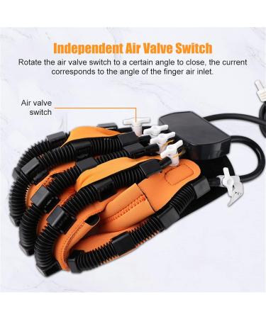 Hand Function Rehabilitation Robot Gloves for Finger Hemiplegia Recovery Trainer L Large - Buy Online on GoSupps.com