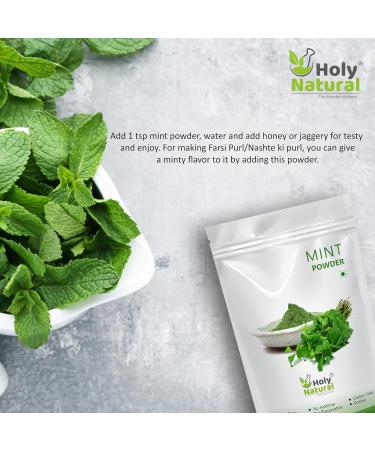 Yang mint powder (100g) (pudina powder) super food and healthy use for drinks juices and sprinkle on dishes. - Buy Online on GoSupps.com