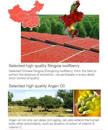 Wolfberry Facial Cream Anti-oxidant improve Tone Face Cream Hyaluronic Acid Moisturizing Anti-aging Firming Goji Berry Cream - Buy Online on GoSupps.com