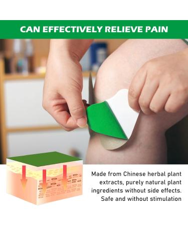 96 Pcs Knee Pain Relief Patch Knee Pain Moxibustion Patches for Knees Backs Neck Muscle Pain - Buy Online on GoSupps.com