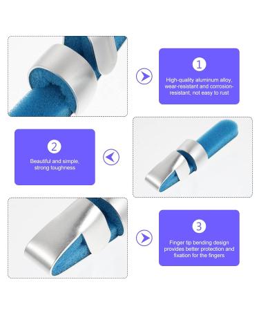 BESPORTBLE Hair Net Splint Protector - Thumb Support Brace for Mallet Finger - Assorted Colors 10x2.5cm | International Shipping Available - Buy Online on GoSupps.com