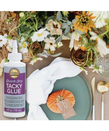 Aleene's Quick Dry Tacky Glue 4 FL OZ - 3 Pack | Multi-Purpose Adhesive - Buy Online on GoSupps.com