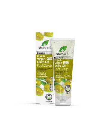 Dr Organic Foot Scrub Virgin Olive Oil 125 ml