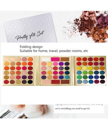 Highly Pigmented Eye Makeup Palette 86 Colors Matte Metallic Eyeshadow Pallet Lasting Blendable Natural Colors Make Up Eye Shadows Cosmetics Gift Makeup Artist - Buy Online on GoSupps.com