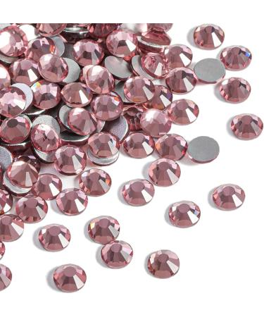 Beadsland 288 Flat Back Rhinestones - Light Purple Nail Crystals SS30 (6.4-6.6mm) for Nail Art | Premium Quality - Buy Online on GoSupps.com