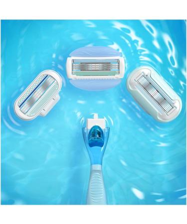 Buy Venus Comfortglide Vanilla Ladies Razor | No Shaving Cream Required | Official Razor with 1 Blade - International Shipping - Buy Online on GoSupps.com