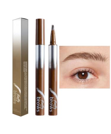 zwxqe Liquid Microblading Eyebrow Pen Liquid Eyebrow Pencil Waterproof Eyebrow Pen LongLasting Brow Pencil Precise Liquid Brow Pen Natural Eyebrow Color Pen SmudgeProof Eyebrow Pencil 02
