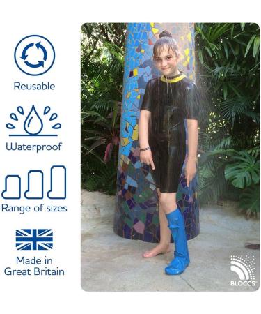 Child Waterproof Cast Cover for Shower Leg - Bloccs CSL75-M - Medium Size - Buy Online on GoSupps.com