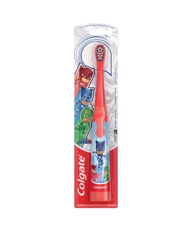 Colgate Kids Battery Powered Toothbrush, PJ Masks, Extra Soft Bristles, 1 Pack, Characters May Vary Toothbrush PJ Masks
