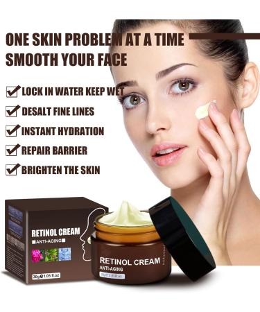 Anti-Wrinkle Face & Neck Retinol Cream with Hyaluronic Acid - Premium Anti-Aging Face Moisturizer - Anti Aging Firming Facial Cream to Reduce Wrinkles Dark Spots Fine Lines Sun Damage - Buy Online on GoSupps.com