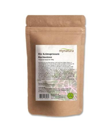 Buy MyNatura Bio Germs Sprouts Buckwheat Vegetables | Healthy Vegan & Vegetarian Superfood (2x500g) - Shop Internationally! - Buy Online on GoSupps.com