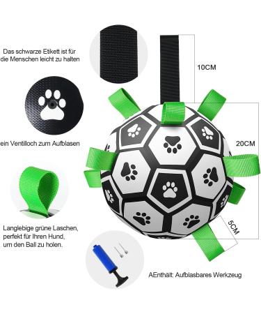 Durable Xben Dog Toys for Big Dogs | 20cm Interactive Dog Balls & Footballs | Water Toys & Tug-of-War Balls - Buy Online on GoSupps.com