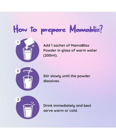 Mamabliss Multigrain Drink 14 Sachets x 20g | Natural Lactation Support for Breastfeeding Moms | Nutrient-Rich Multigrain Formula | Plant-Based Ingredients | Boosts Energy & Supports | - Buy Online on GoSupps.com