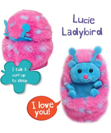 Curlimals Lucie Ladybird Interactive Soft Toy | 50+ Sounds & Reactions | Touch Responsive | Ages 3 - Buy Online on GoSupps.com