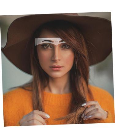  SOESFOUFU 50 Eyebrow Stencils Measuring Ruler Practical Kit for Accurate Eyebrow Mapping - Buy Online on GoSupps.com