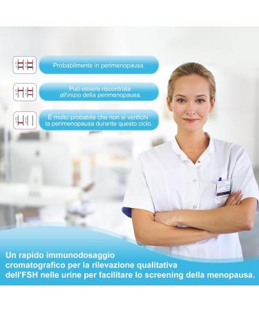 Fastep Menopause Quick Test - At Home FSH Hormone Test Strips for Women | 5 Pieces | Optimal Sensitivity & Hormone Balance - Buy Online on GoSupps.com