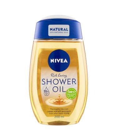 NIVEA doccia schiuma natural oil 200 ml