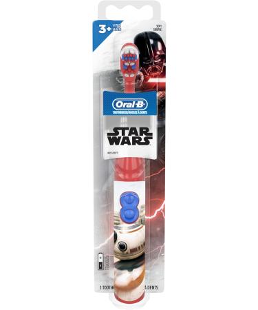 Shop Oral-B Star Wars Electric Toothbrush for Kids | Battery-Powered with 1 Brush Head | Ages 3+ - Buy Online on GoSupps.com