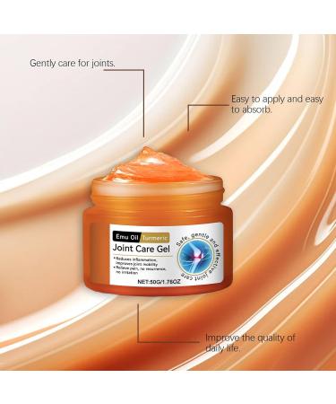 Natural Body Soothing Gel 50g Muscle Relief Non Sticky Fast Absorbing 169 x 224 inch Hydrating Body Cream for Middle Aged Parently Athletes and Active Adults - Buy Online on GoSupps.com