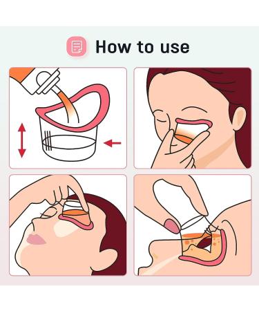 AXLOFO Silicone Eye Wash Cup Bath Kit for Effective Eye Cleansing - Soothing Tired Eyes (Pink-2) - Buy Online on GoSupps.com