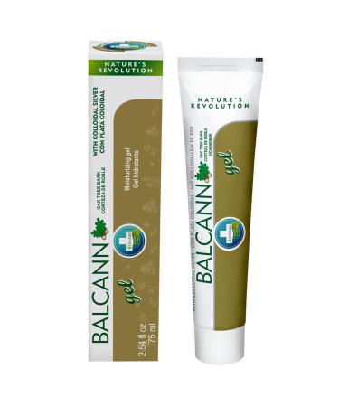 Annabis BALCANN Natural Vegan Skin Hemp Gel with Oak Tree Bark - Moisturizes and Soothes Irritated Eczematous and Psoriasis Skin - After-Sun Sunburn and Burn Care